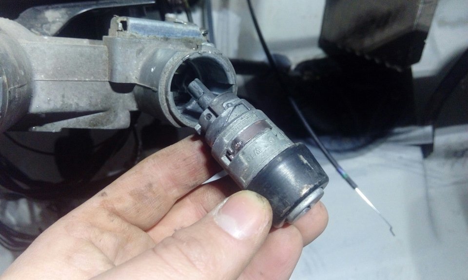 Ignition barrel repair and replacement service contact section